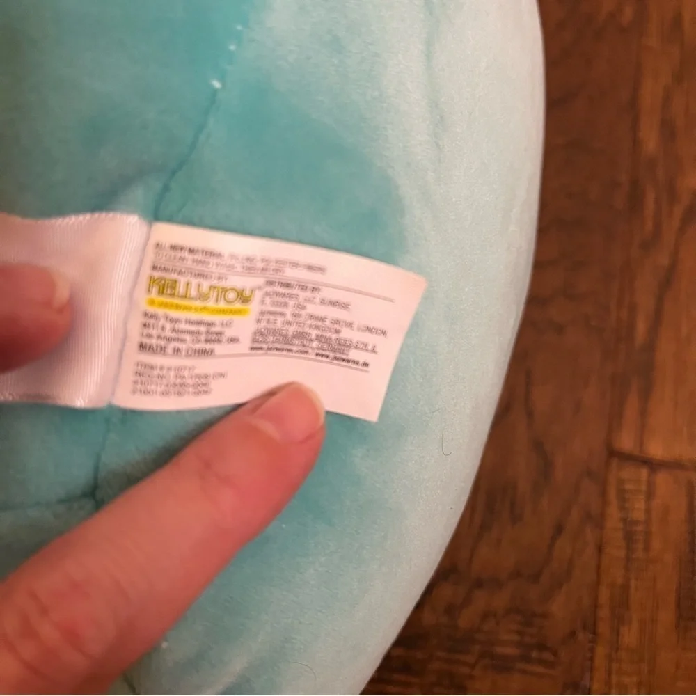 Squishmallow Novi the Teal Frog Plush Toy